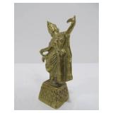 4 Small Vintage Metal Buddha Figures
