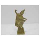 4 Small Vintage Metal Buddha Figures