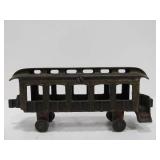 Original Antique Cast Iron Toy Trolley Car