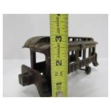 Original Antique Cast Iron Toy Trolley Car