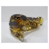 Pair of Hand Made MURANO Art Class Cats