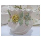 Collection of BELLEEK Shamrock China