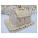 Collection of BELLEEK Shamrock China