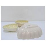 Collection of BELLEEK Shamrock China