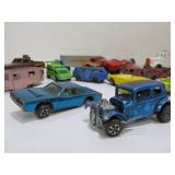 Collection of Vintage Toy Cars - Slot Cars Hot Wheels Matchbox etc