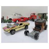 Collection of Vintage Toy Cars - Slot Cars Hot Wheels Matchbox etc