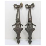 Ornate Antique Brass Cherub