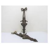 Ornate Antique Brass Cherub