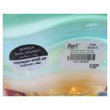LARGE Brand New Colorful Art Glass Centerpiece Bowl