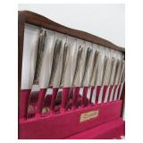 Nice Vintage Wallace Brothers Flatware Set w/Storage Case