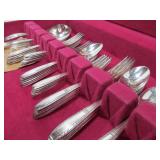 Nice Vintage Wallace Brothers Flatware Set w/Storage Case