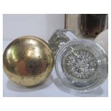Antique Complete Door Hardware Set & Group of Door Knobs