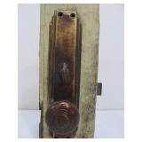 Antique Complete Door Hardware Set & Group of Door Knobs