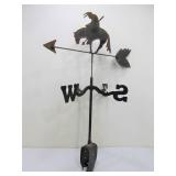 Metal "End of The Trail" Directional Weathervane