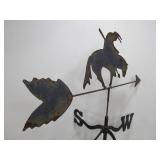 Metal "End of The Trail" Directional Weathervane