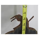 Metal "End of The Trail" Directional Weathervane
