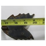 Metal "End of The Trail" Directional Weathervane