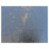 Vintage WW2 Era Military Painted Folding Chair