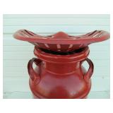 Painted Vintage Milk Can Tractor Seat Stool Chair