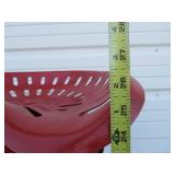 Painted Vintage Milk Can Tractor Seat Stool Chair