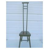 Vintage Scandinavian Rosemaled Wooden Chair