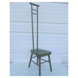 Vintage Scandinavian Rosemaled Wooden Chair