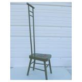 Vintage Scandinavian Rosemaled Wooden Chair