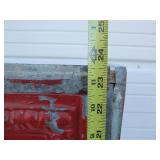 Antique Galvanized Metal Pie Safe