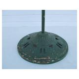 Antique Metal Birdcage Stand w/Hanging Owl Decoration