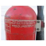 Large Vintage RANDOLPH Fire Extinguisher
