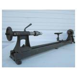 Vintage Montgomery Ward Powr-Kraft Bench Top Woodworking Lathe