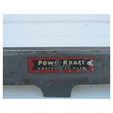Vintage Montgomery Ward Powr-Kraft Bench Top Woodworking Lathe