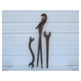 Group of Antique Antique Cast Iron Tools