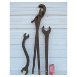 Group of Antique Antique Cast Iron Tools