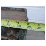 Old Vintage Industrial Steel Rolling Cart
