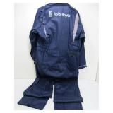 Vintage ROLLS-ROYCE Auto Mechanic Jumpsuit Uniform