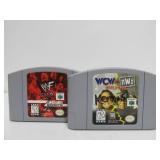 Group of Nintendo N64 Video Games