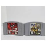 Group of Nintendo N64 Video Games