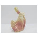 Vintage Mid Century HULL Art Pottery Dancing Lady Planter