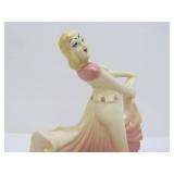 Vintage Mid Century HULL Art Pottery Dancing Lady Planter