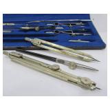 Group of Old vintage Drafting etc Precision tools