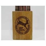 Vintage Tramontina Kitchen Knife Set w/Knife Block
