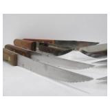 Vintage Tramontina Kitchen Knife Set w/Knife Block