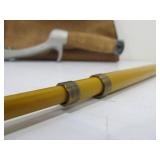Unusual Vintage Unused Tel-A-Rod Fishing Pole w/Case & Instructions