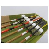 Lot of Vintage Archery/Hunting Arrows w/Boxes