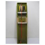 Lot of Vintage Archery/Hunting Arrows w/Boxes