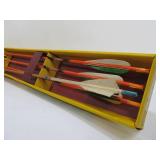 Lot of Vintage Archery/Hunting Arrows w/Boxes