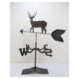 Metal Directional Deer Weathervane