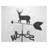 Metal Directional Deer Weathervane