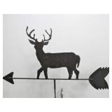 Metal Directional Deer Weathervane